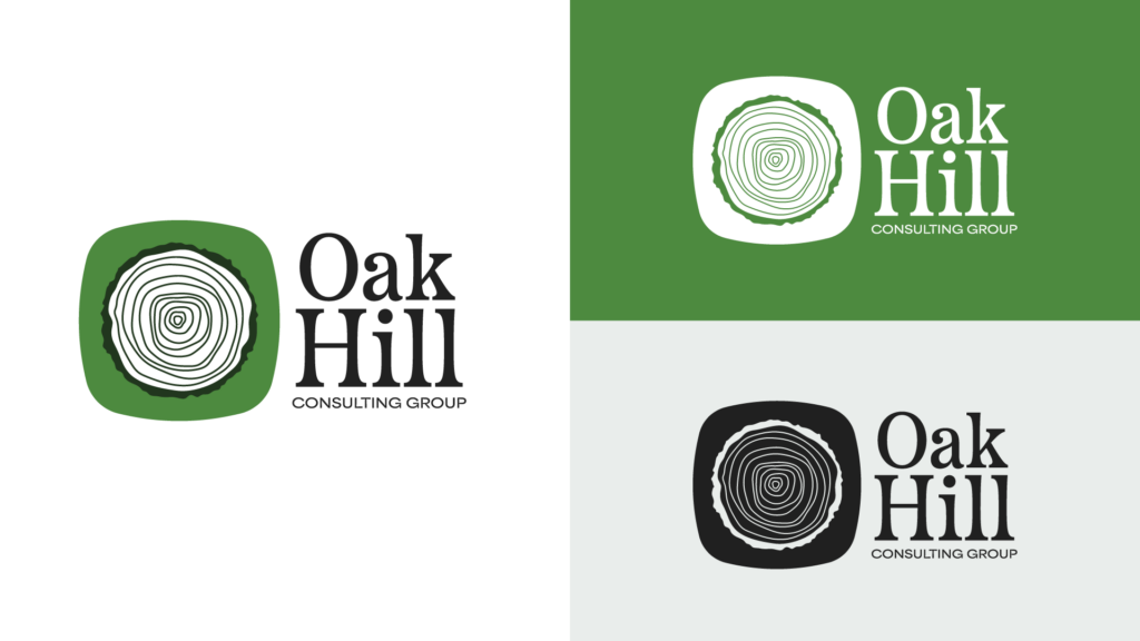 Oak Hill Logo Options